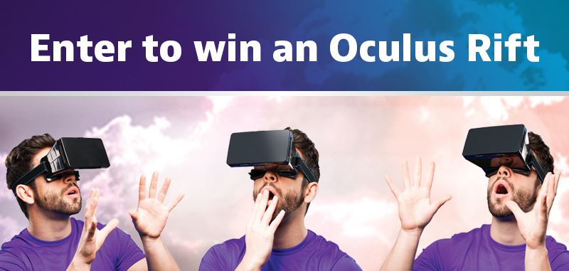 Enter to win an Oculus Rift