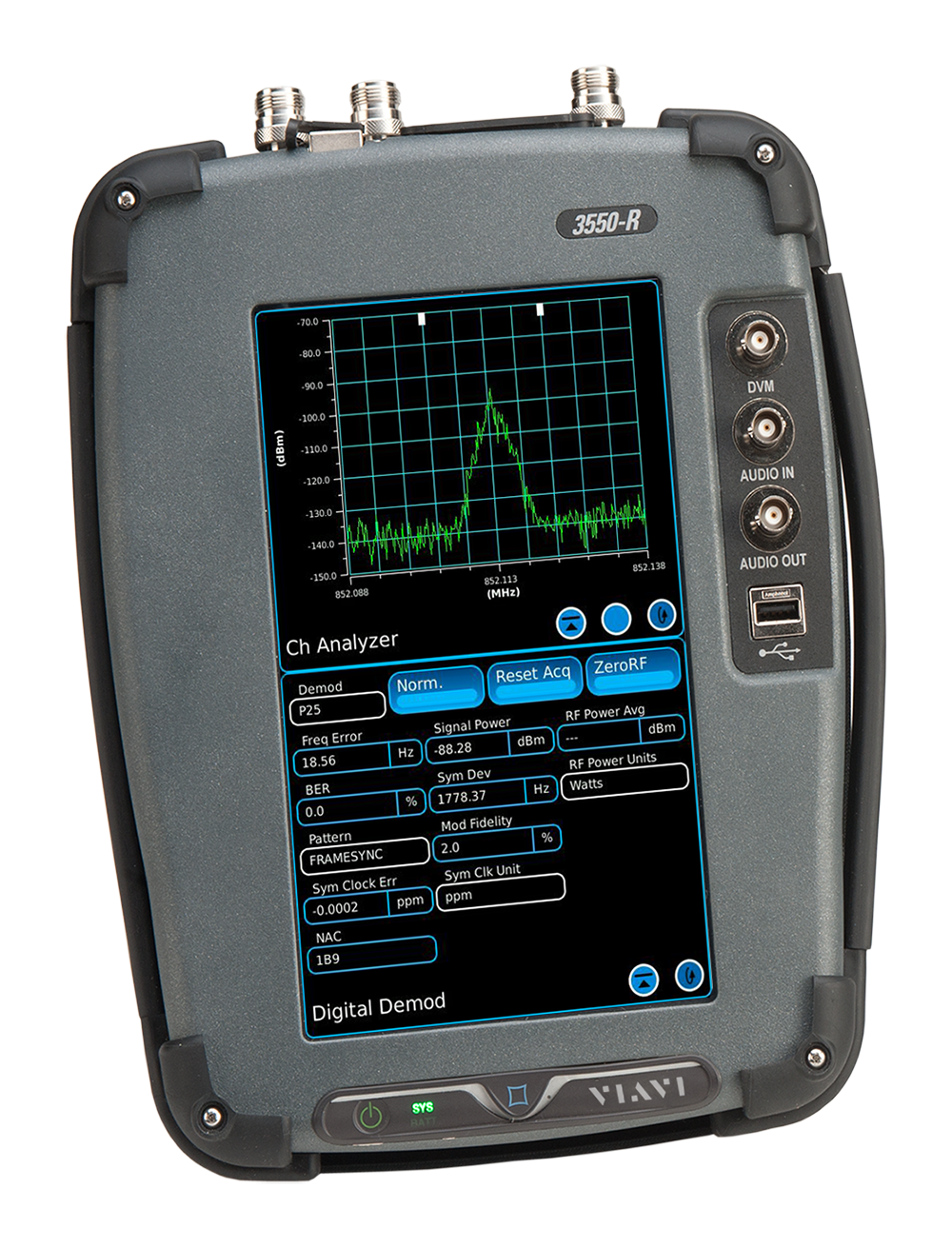 3550R Touch-Screen Radio Test System | VIAVI Solutions Inc.