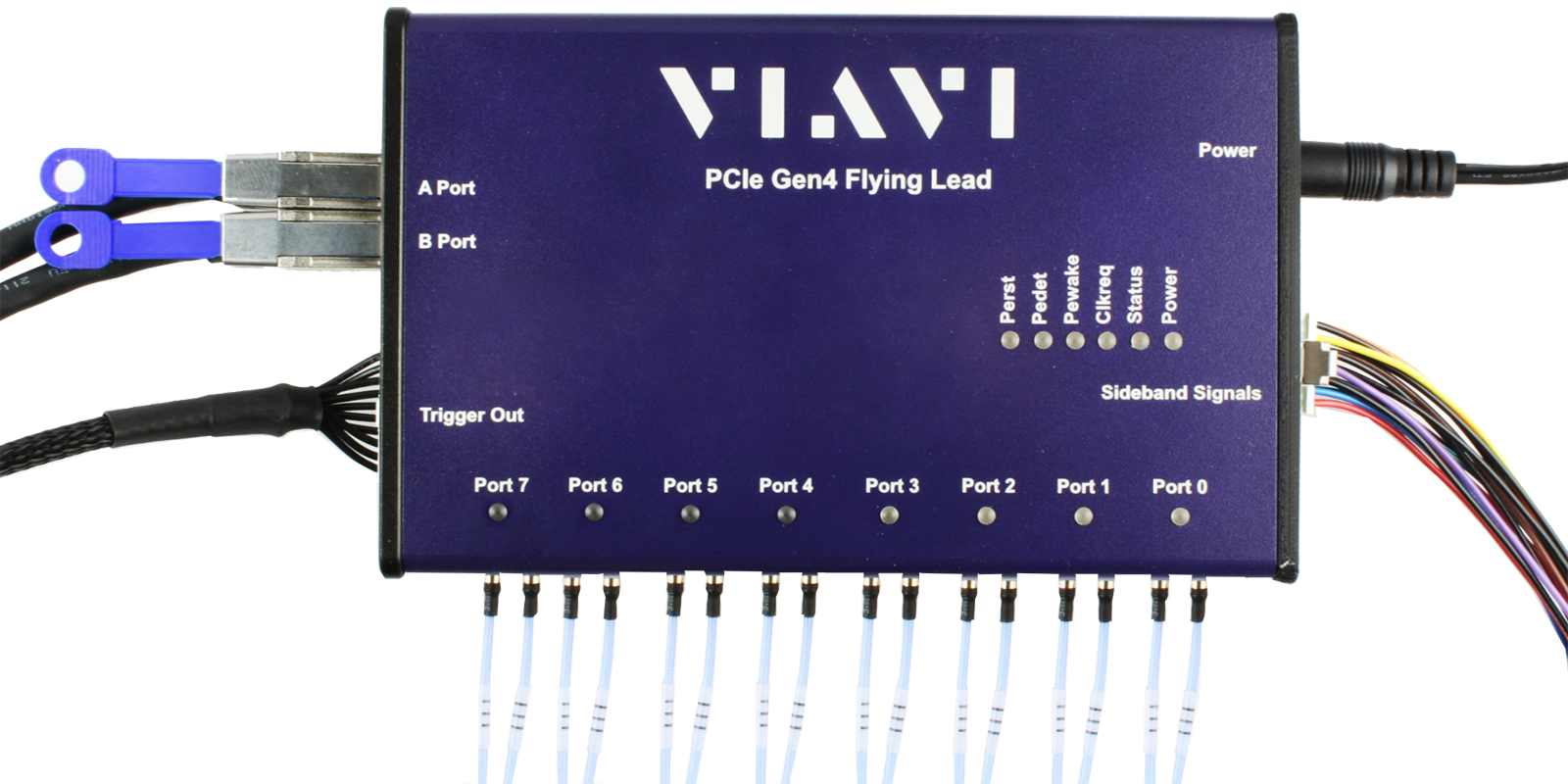 Xgig FlyingLead 4lane Interposer for PCI Express 4.0 VIAVI