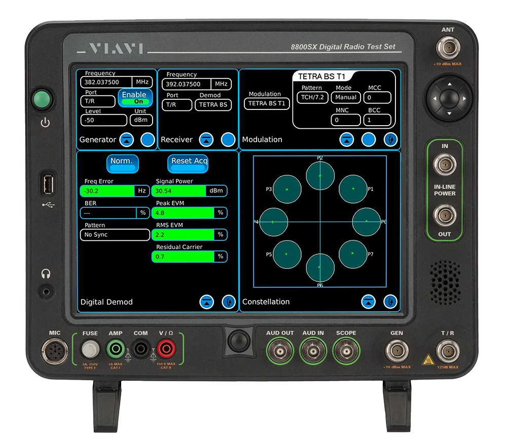 8800SX Digital Radio Test Set VIAVI Solutions Inc.