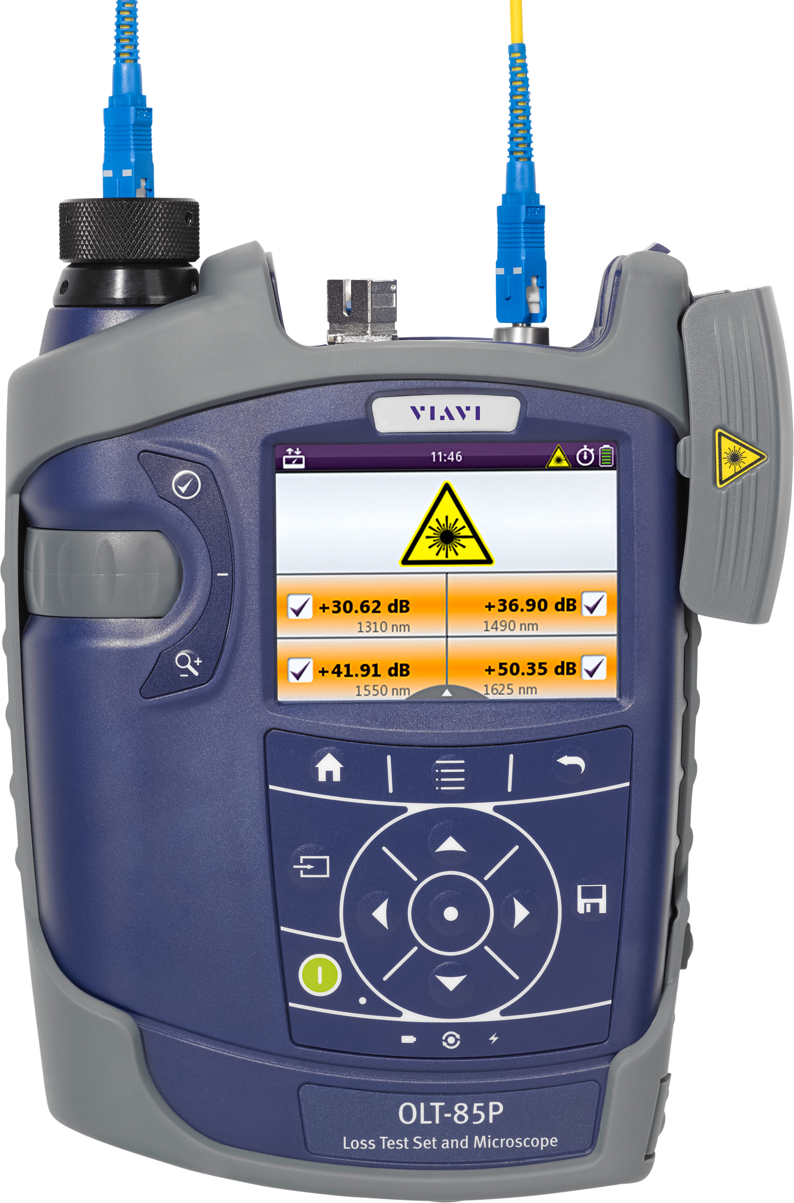 Smartclass Fiber Olt 85 And 85p Inspection Ready Optical Loss Test Sets Discontinued Viavi Solutions Inc