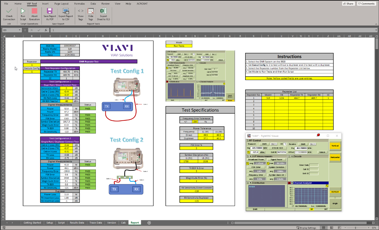 VIAVI Instrument Programming Tool (VIP Tool) VIAVI Solutions Inc.