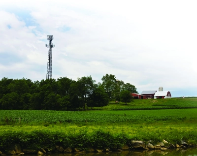 Wireless network in small town