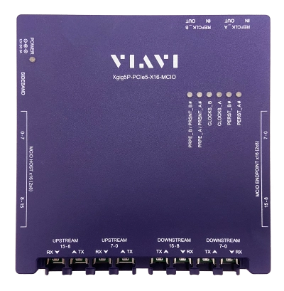 Xgig MCIO 16-lane Interposer Module for PCI Express 5.0