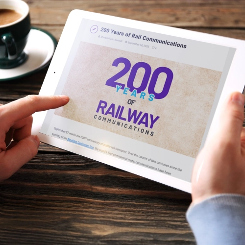200 Years of Rail Communications