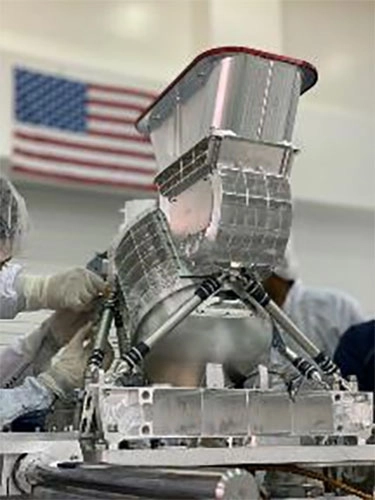 Картографический спектрометр для Европы, или MISE, спутник Europa Clipper. Автор изображения: NASA/JPL-Caltech