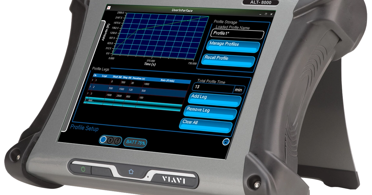 健康管理・計測計 ALFA WAVE ALT-8000 FMCW/パルス電波高度計フライトラインテストセット
