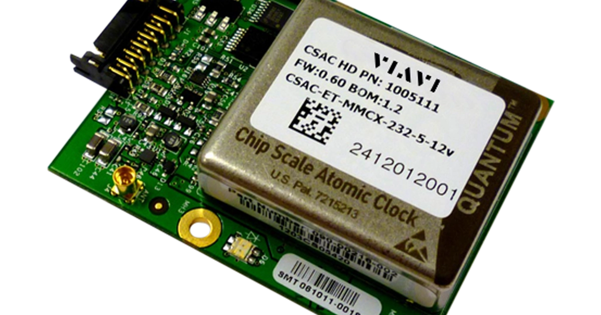 HD CSAC GPS Disciplined Oscillator | VIAVI Solutions Inc.