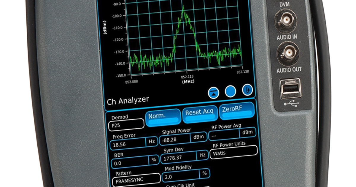 3550R Touch-Screen Radio Test System (Discontinued) | VIAVI