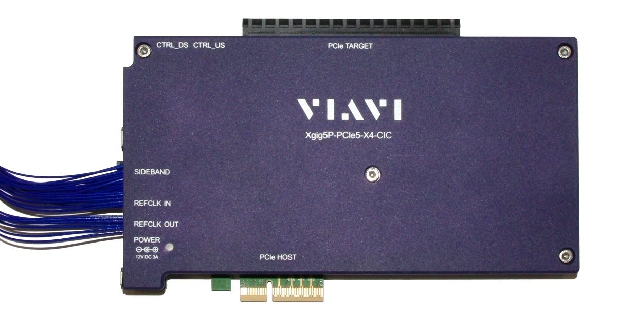 Xgig CEM 4-lane Interposer Module for PCI Express 5.0
